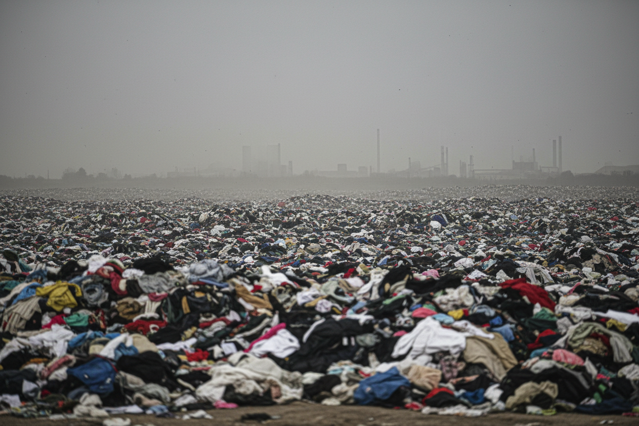 Kleidungsmüll und Fast Fashion Wegwerfkultur